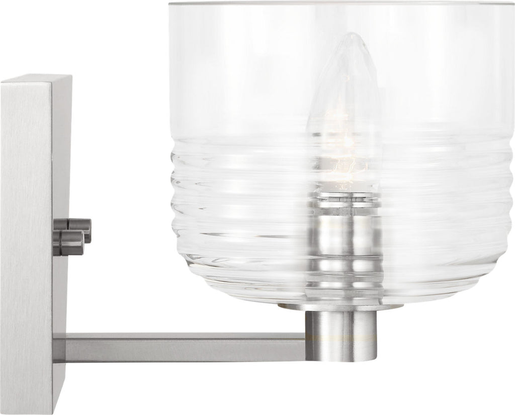 Lochdale Small Sconce Brushed Nickel