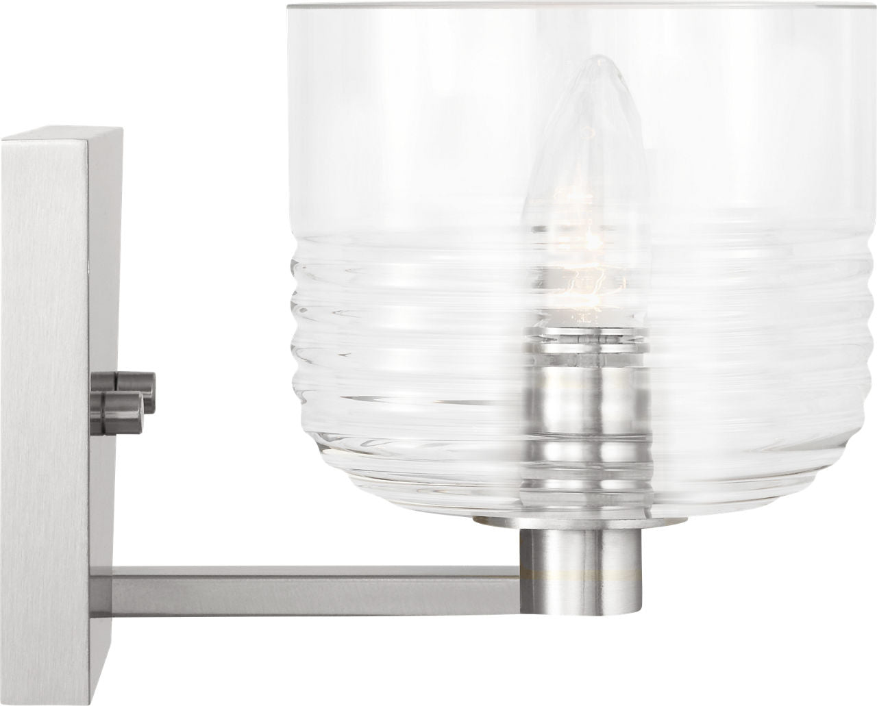 Lochdale Small Sconce Brushed Nickel