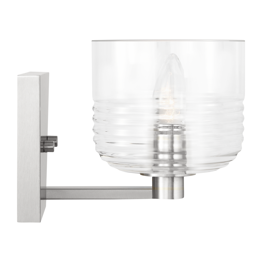 Lochdale Small Sconce Brushed Nickel
