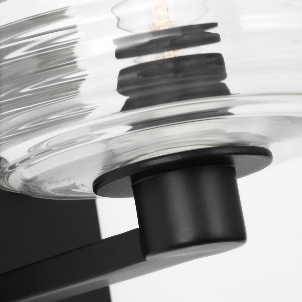Lochdale Small Sconce Midnight Black