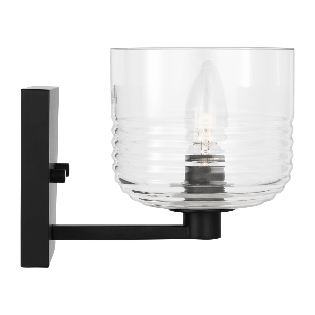 Lochdale Small Sconce Midnight Black