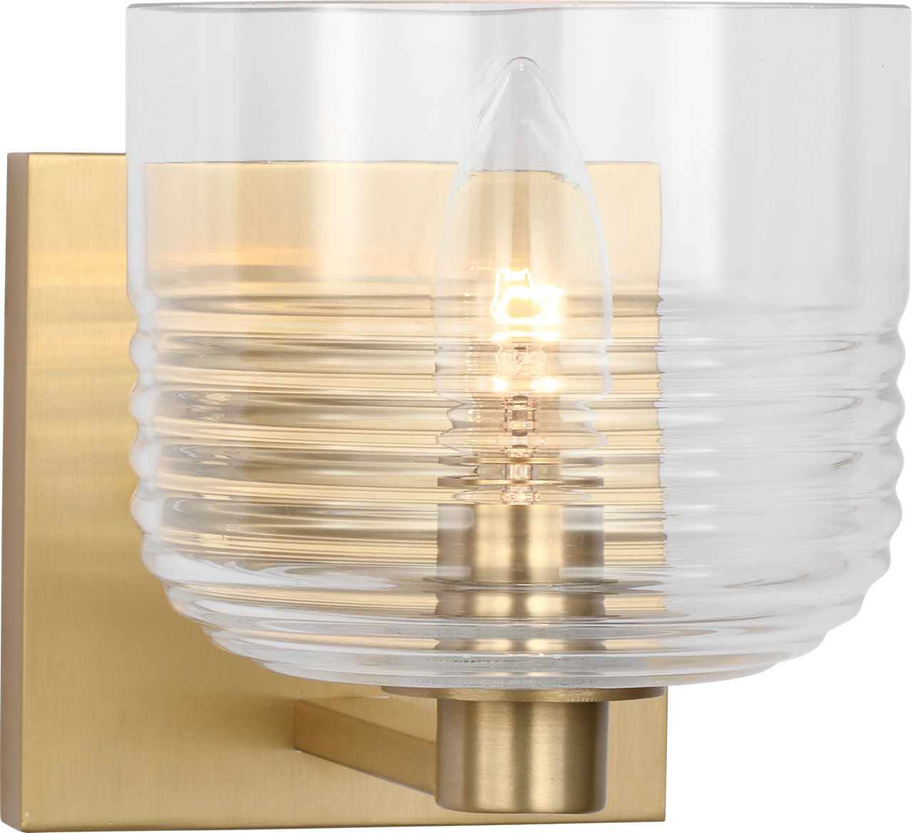 Lochdale Small Sconce Satin Brass