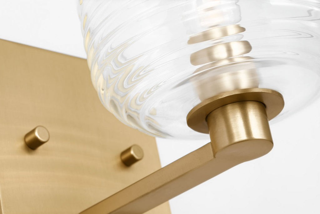 Lochdale Small Sconce Satin Brass
