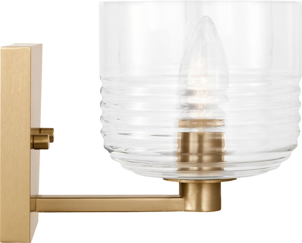 Lochdale Small Sconce Satin Brass