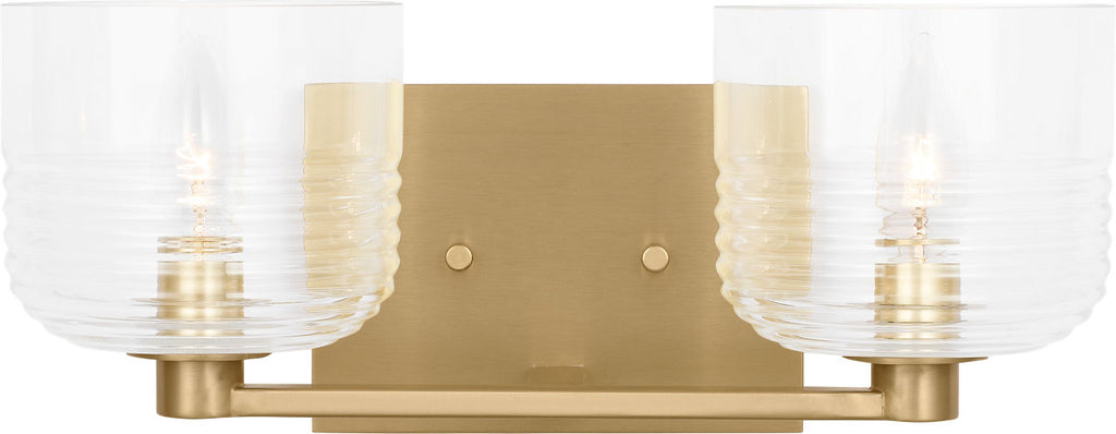 Lochdale Medium Vanity Satin Brass