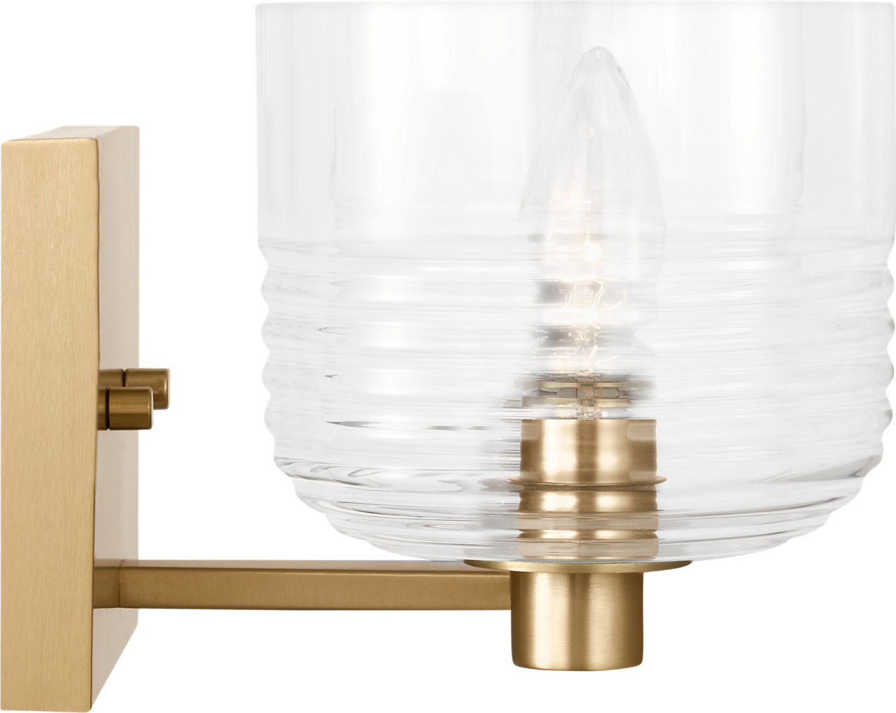 Lochdale Medium Vanity Satin Brass