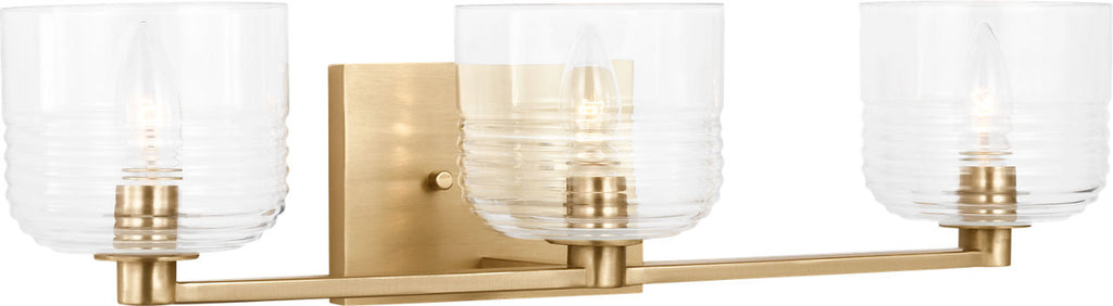 Lochdale Large Vanity Satin Brass