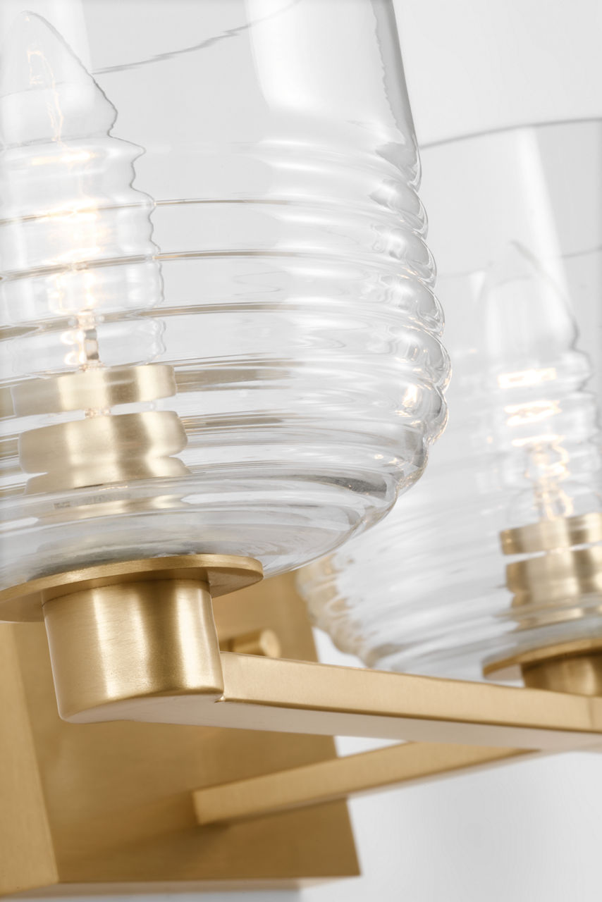 Lochdale Large Vanity Satin Brass