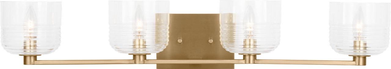 Lochdale Extra Large Vanity Satin Brass
