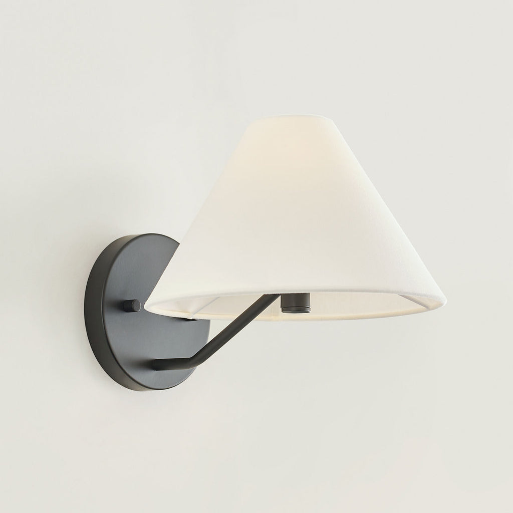 Burke Medium Sconce Midnight Black