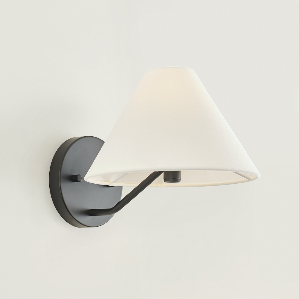 Burke Medium Sconce Midnight Black