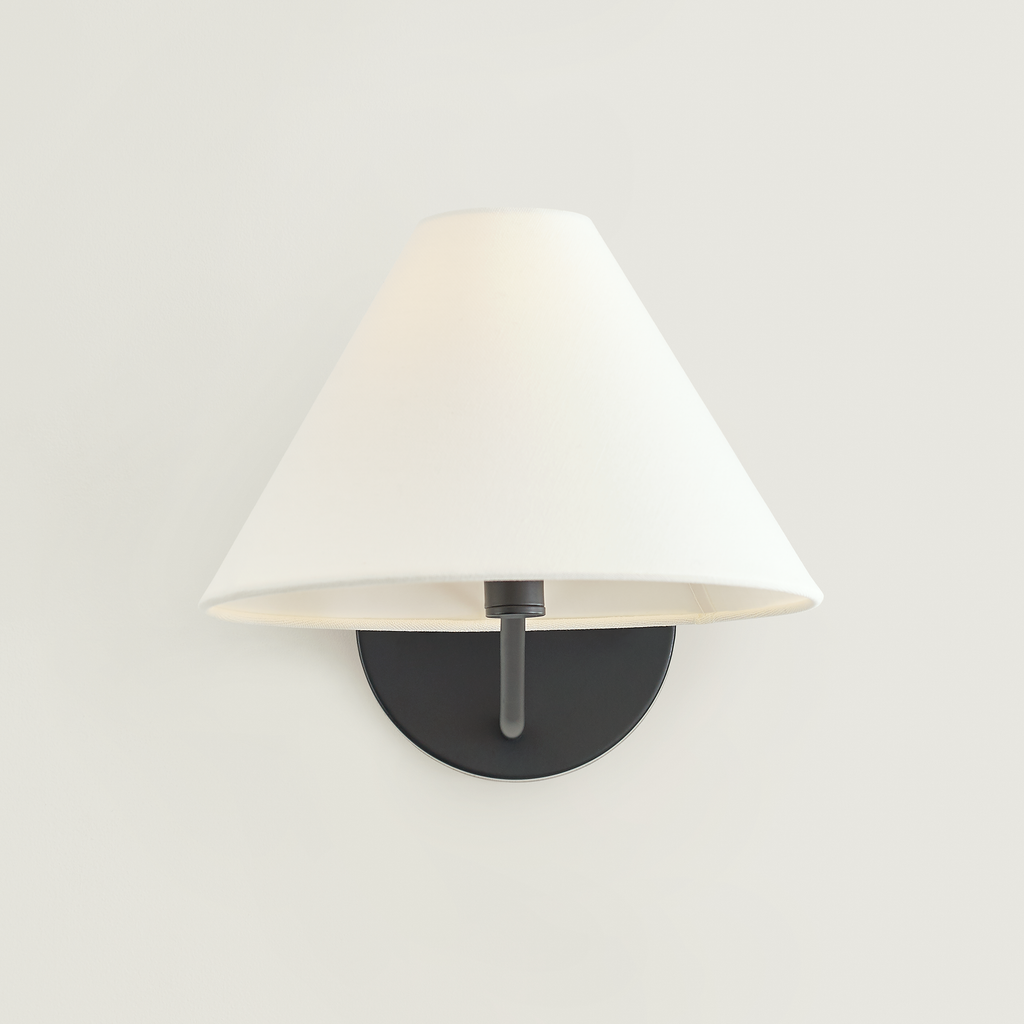 Burke Medium Sconce Midnight Black