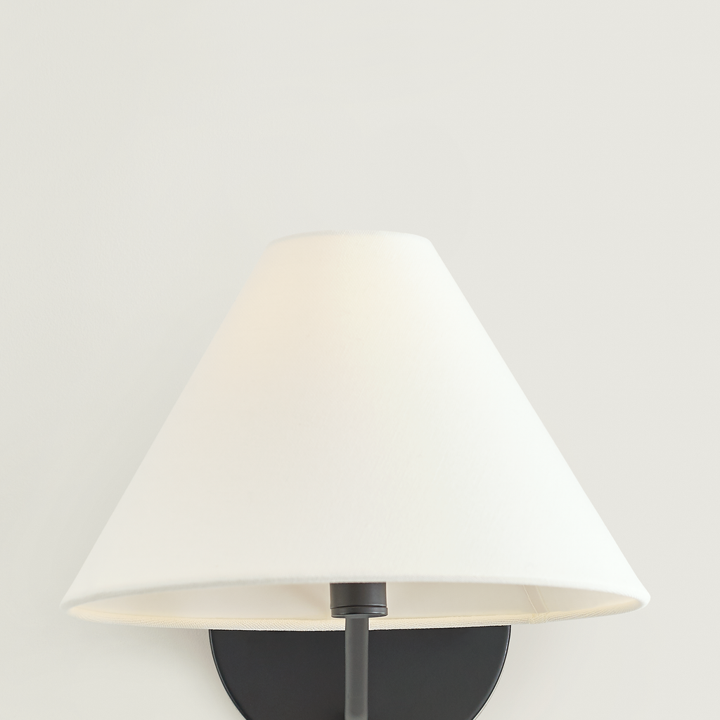 Burke Medium Sconce Midnight Black