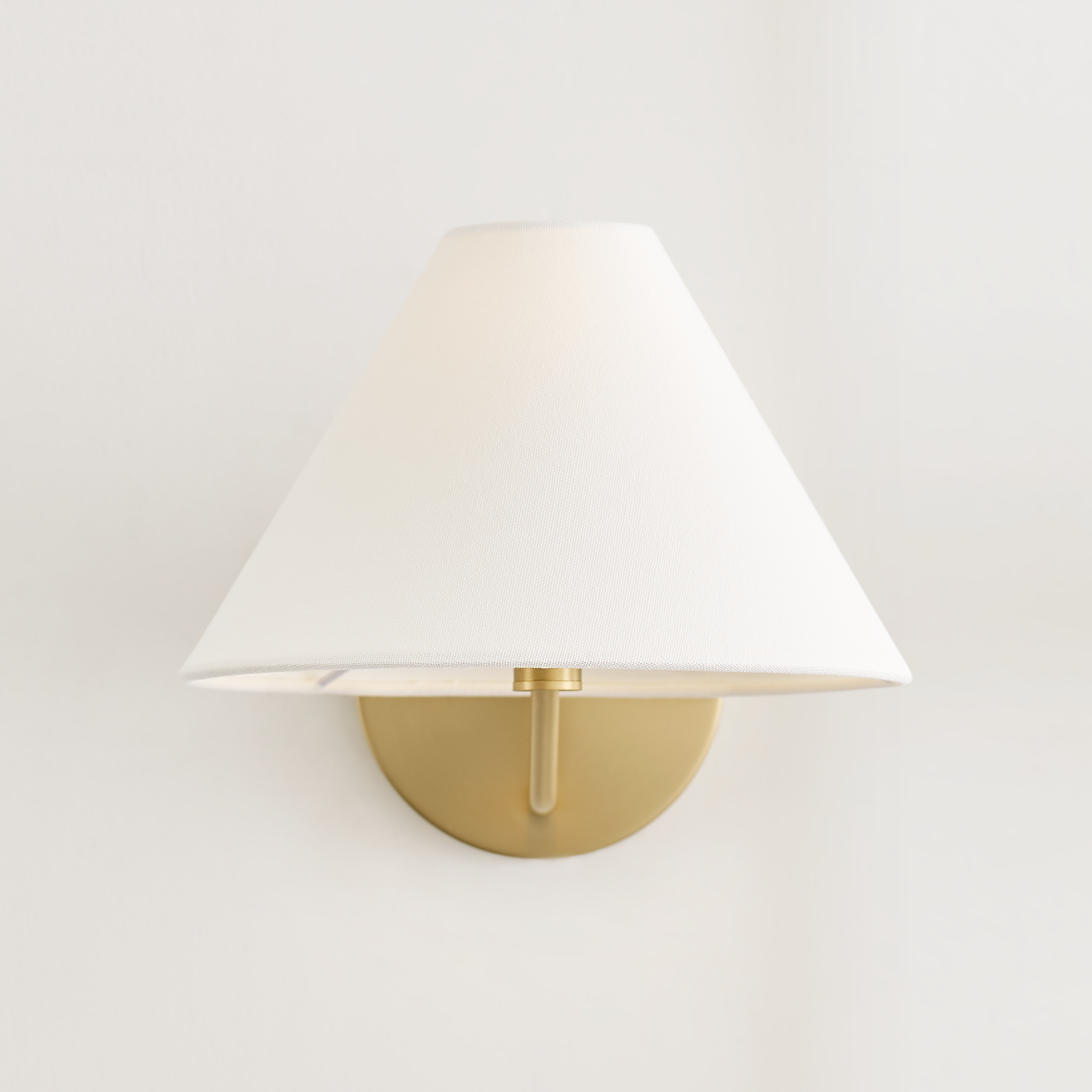Burke Medium Sconce Satin Brass
