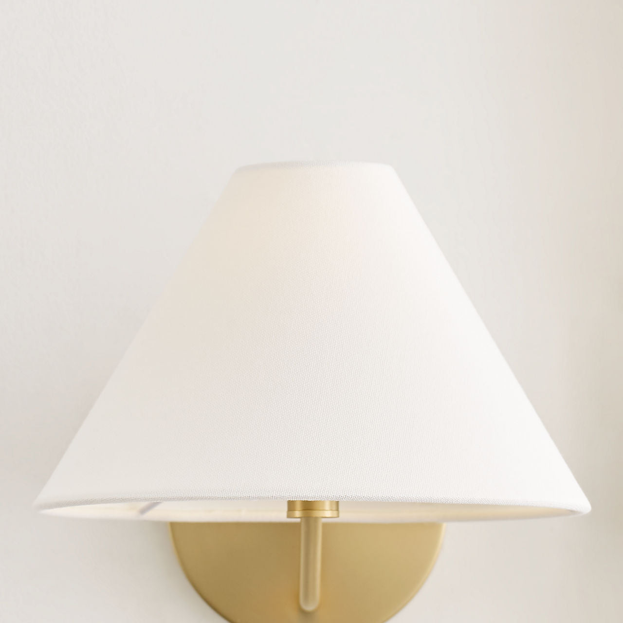 Burke Medium Sconce Satin Brass