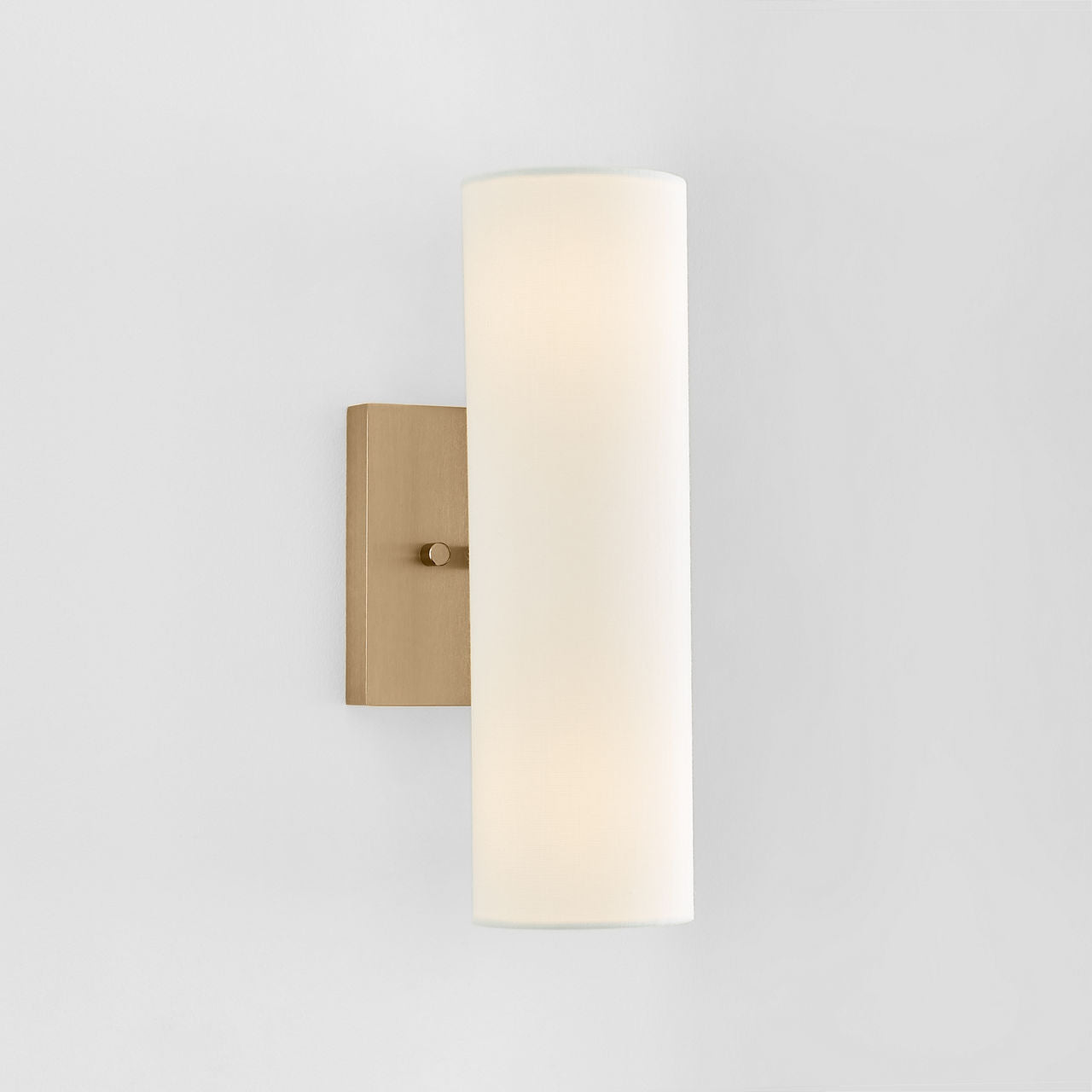 Capalino Medium Double Sconce Satin Brass