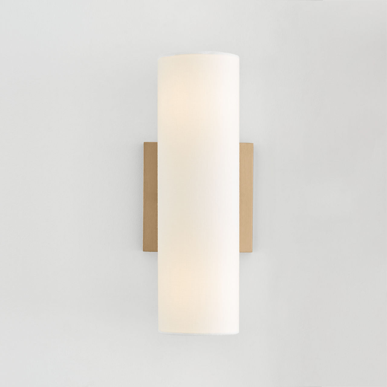 Capalino Medium Double Sconce Satin Brass