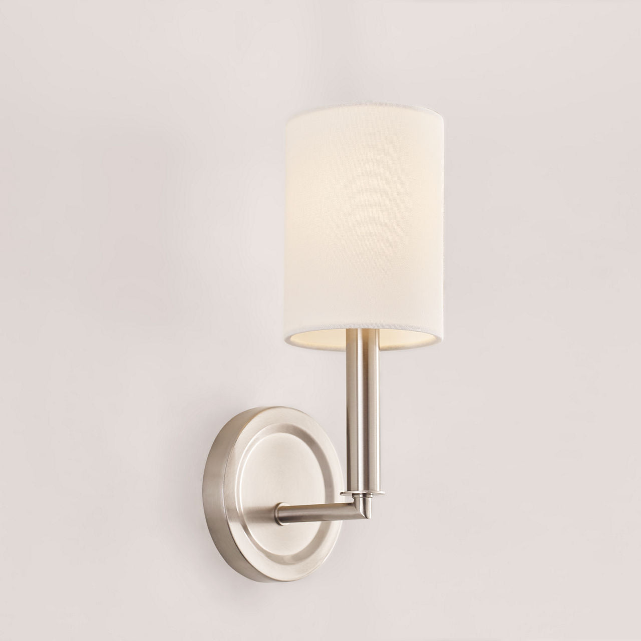 Egmont Medium Sconce Brushed Steel