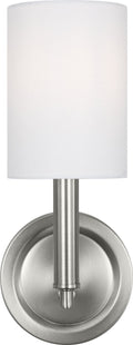 Egmont Medium Sconce Brushed Steel