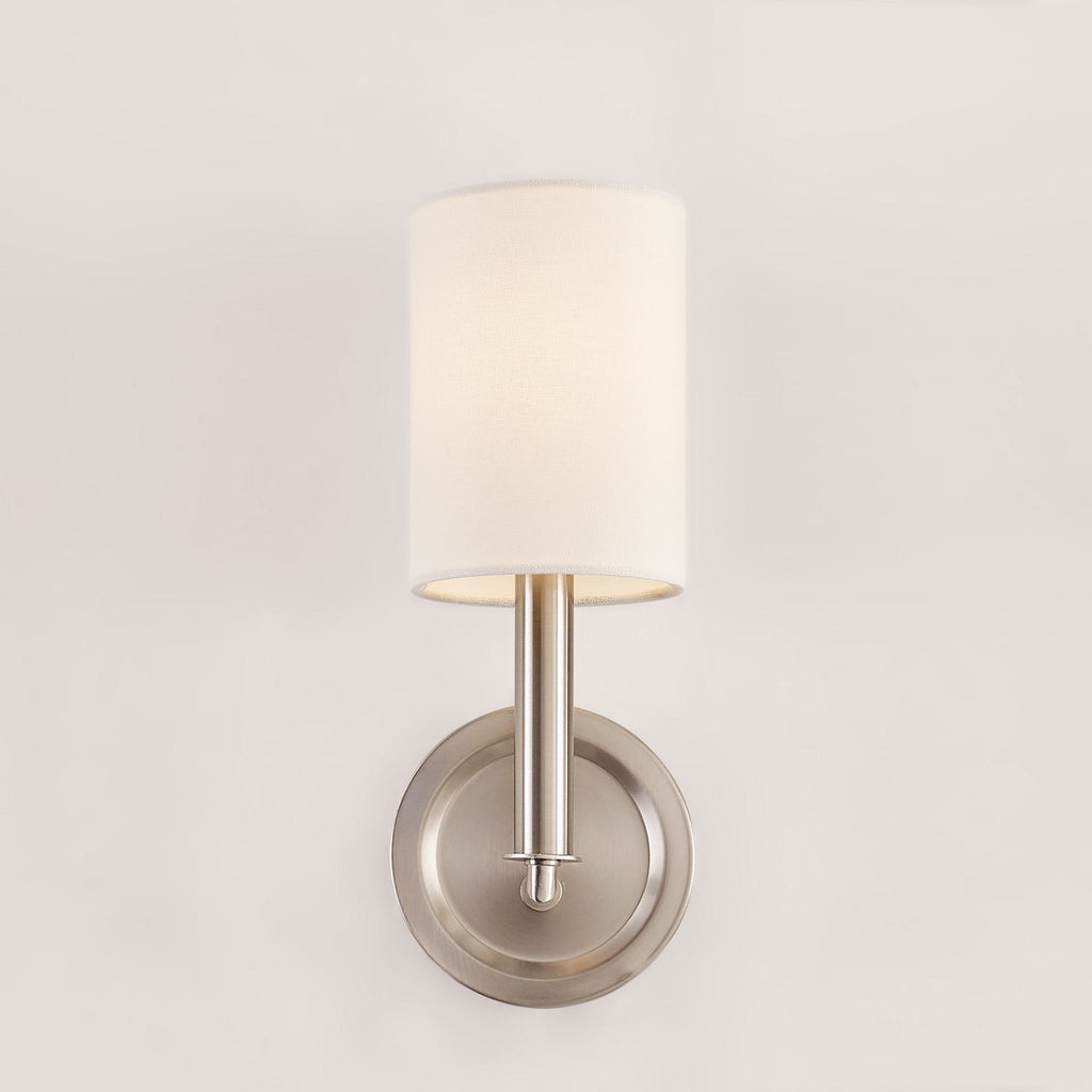 Egmont Medium Sconce Brushed Steel