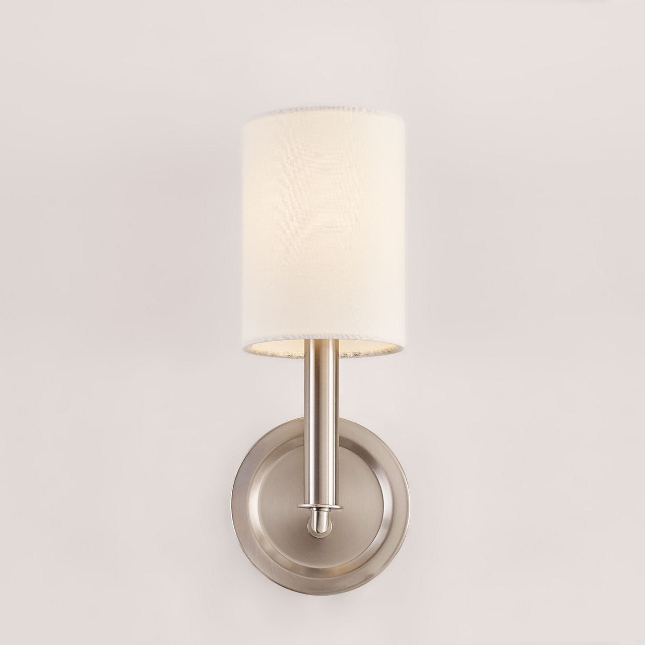 Egmont Medium Sconce Brushed Steel