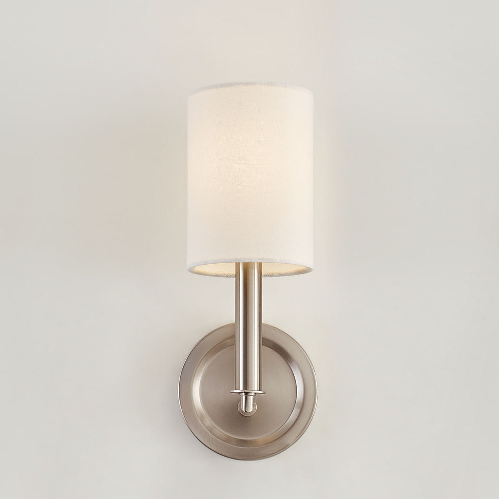 Egmont Medium Sconce Brushed Steel