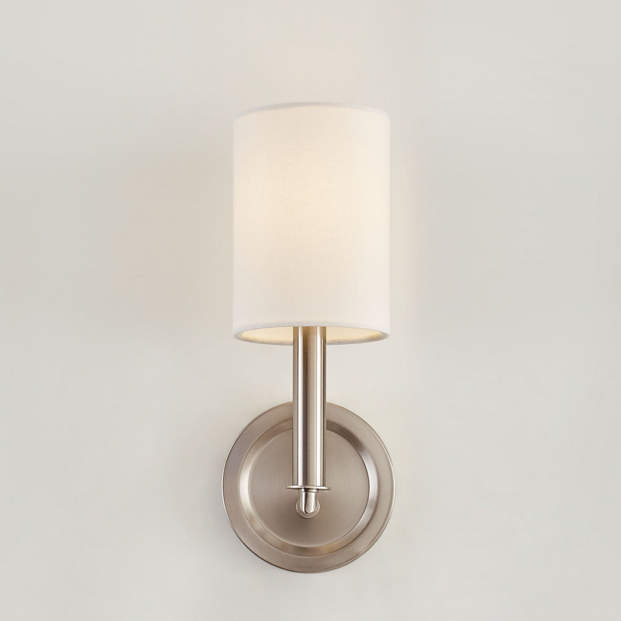 Egmont Medium Sconce Brushed Steel