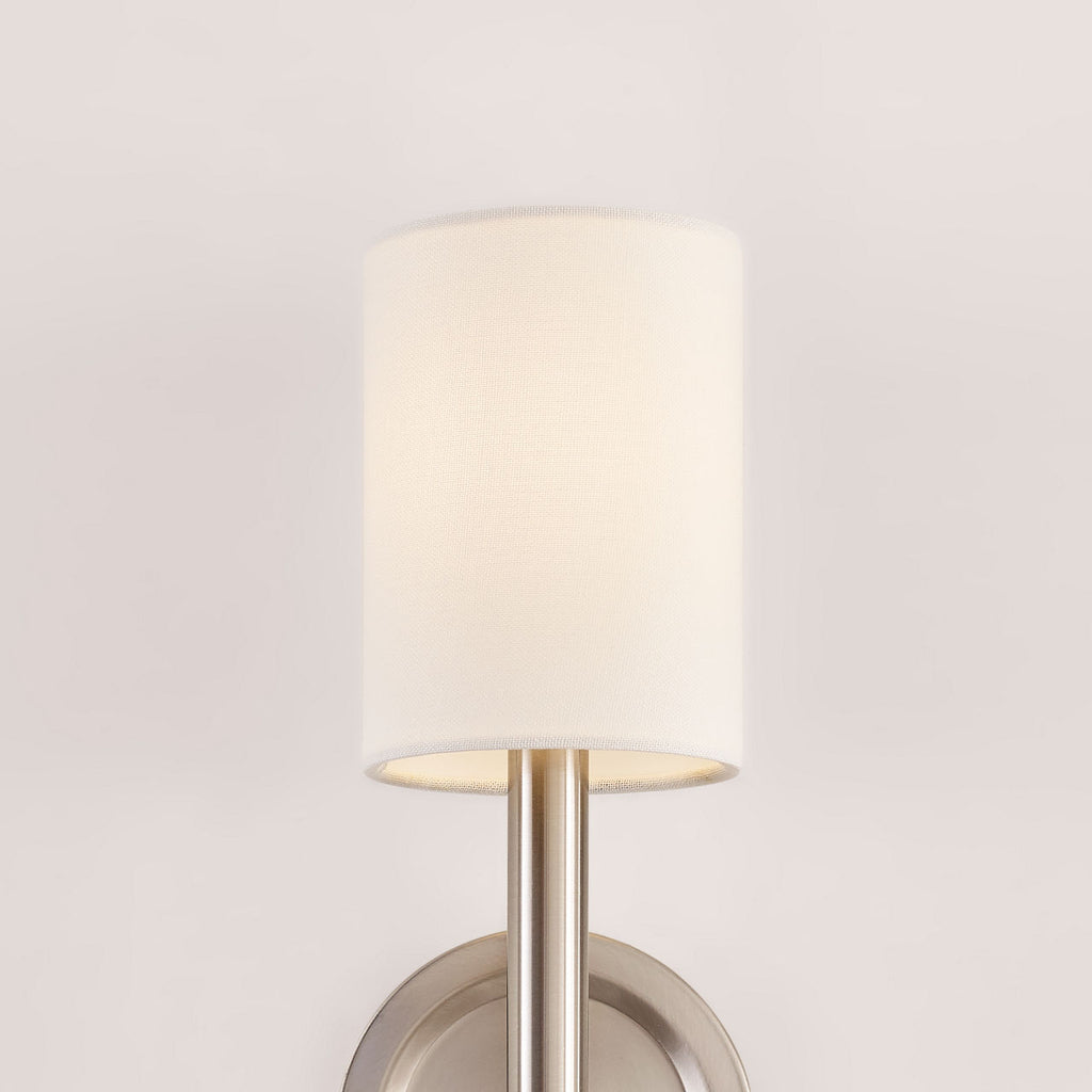 Egmont Medium Sconce Brushed Steel