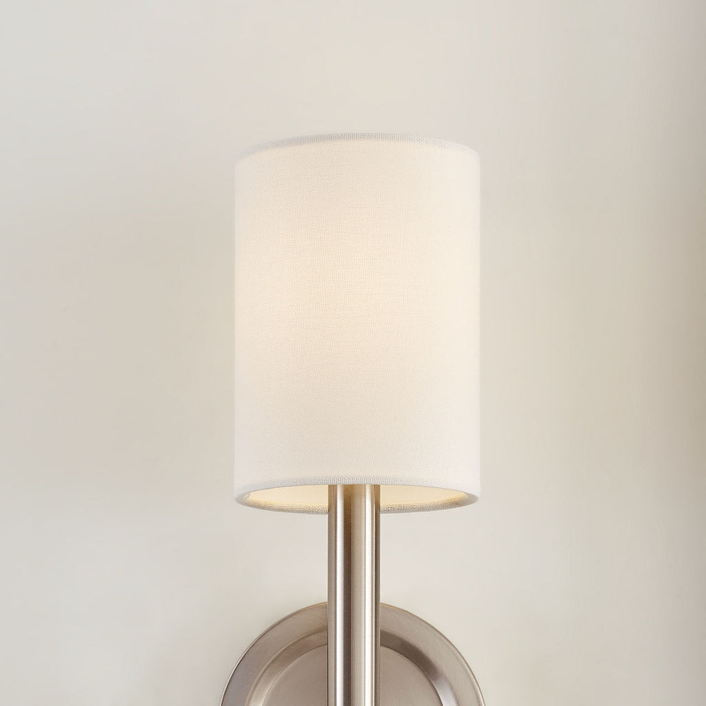 Egmont Medium Sconce Brushed Steel