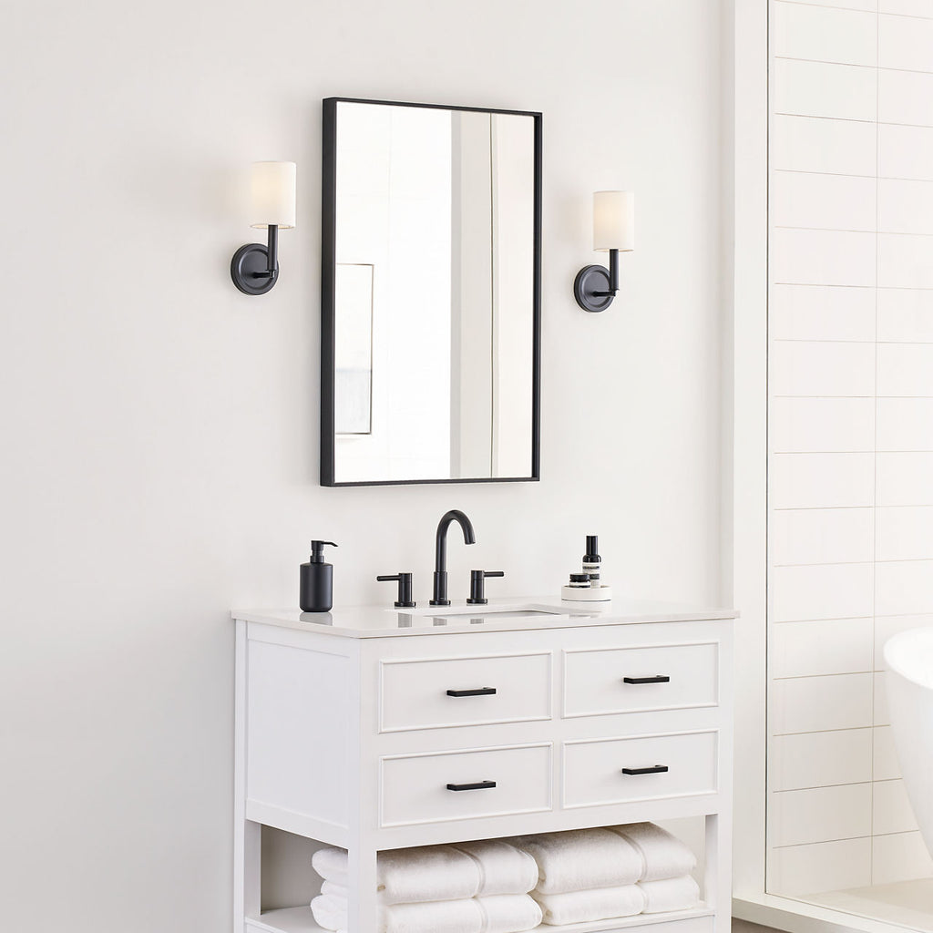 Egmont Medium Sconce Midnight Black
