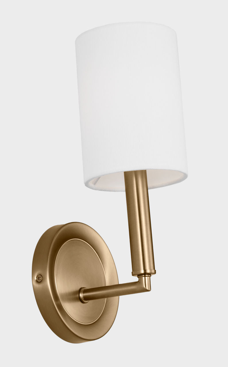 Egmont Medium Sconce Satin Brass