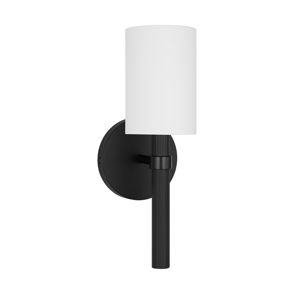 Manor Small Sconce Midnight Black
