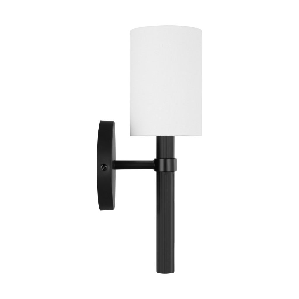 Manor Small Sconce Midnight Black