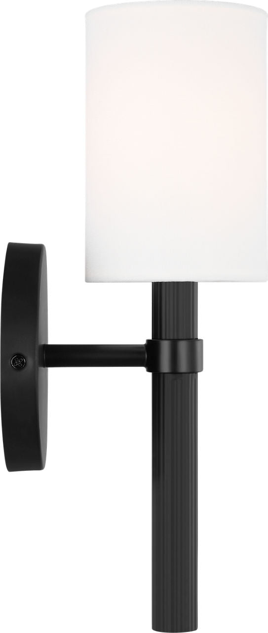 Manor Small Sconce Midnight Black