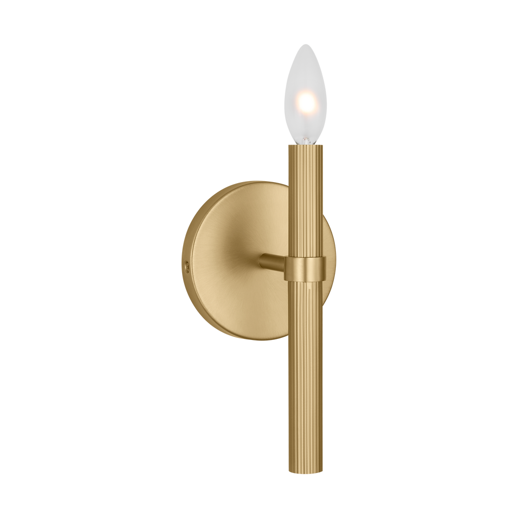 Manor Small Sconce Satin Brass