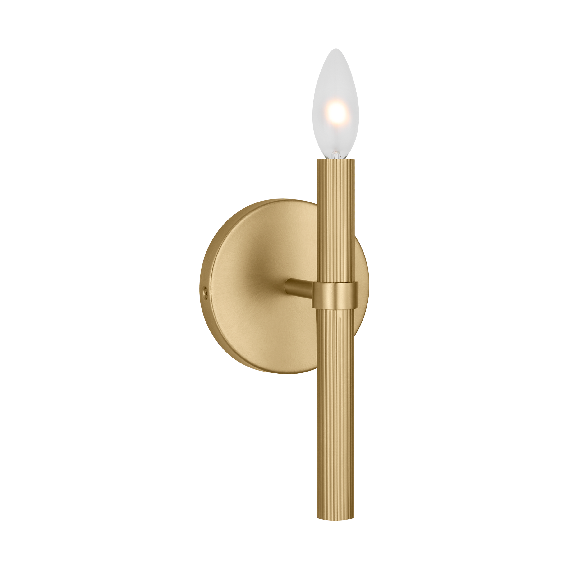 Manor Small Sconce Satin Brass