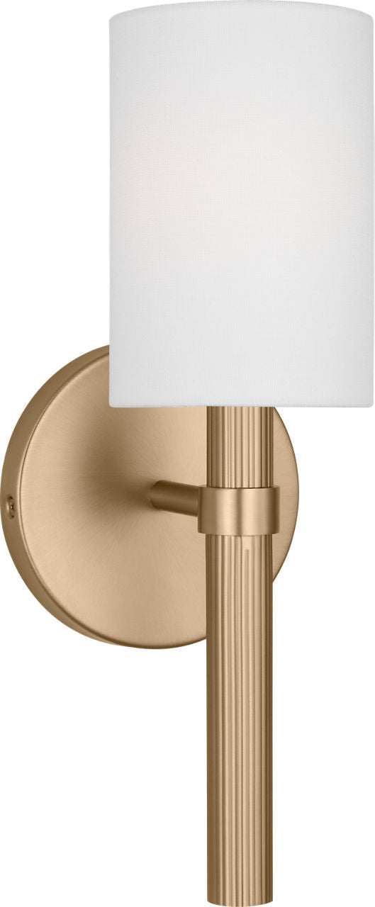 Manor Small Sconce Satin Brass