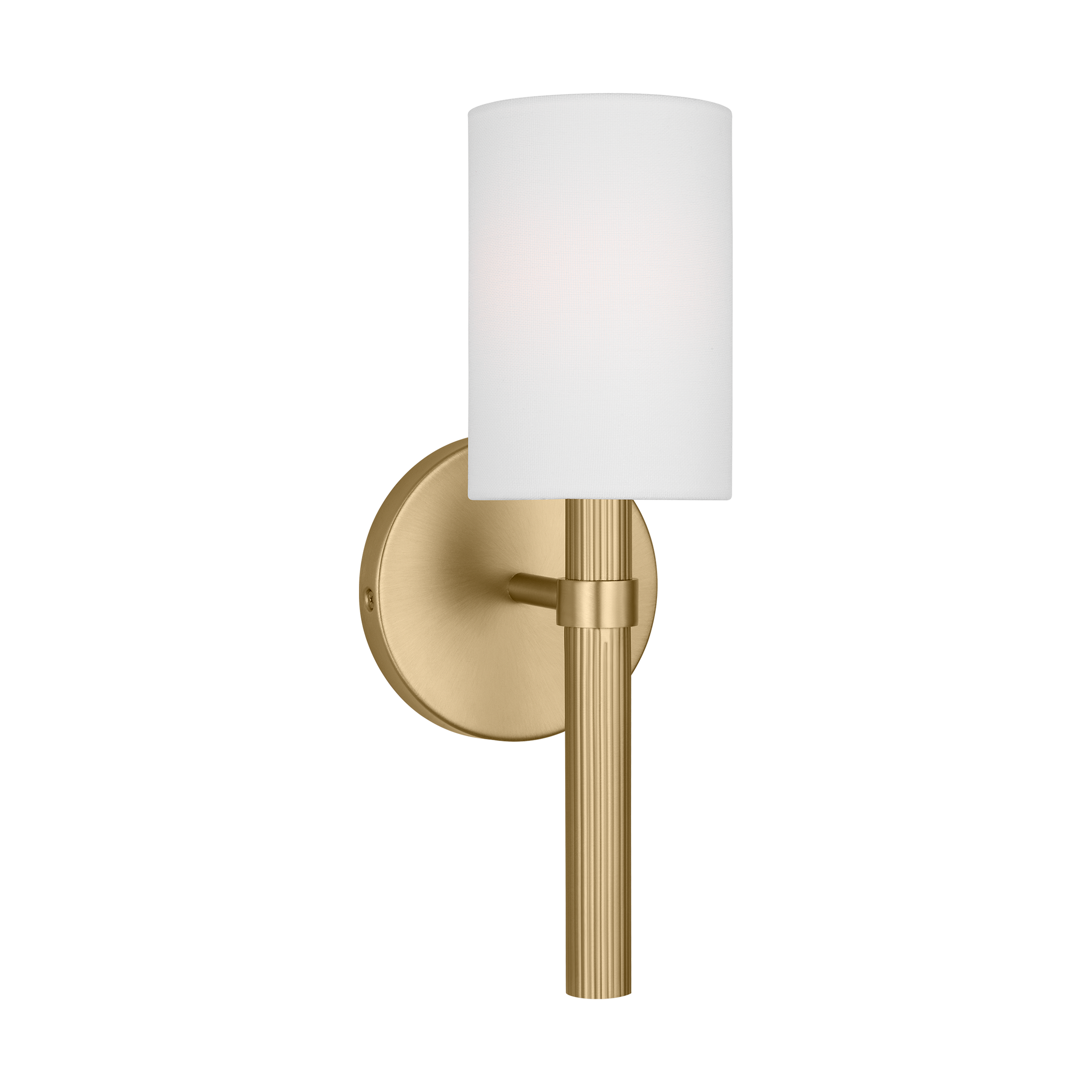 Manor Small Sconce Satin Brass