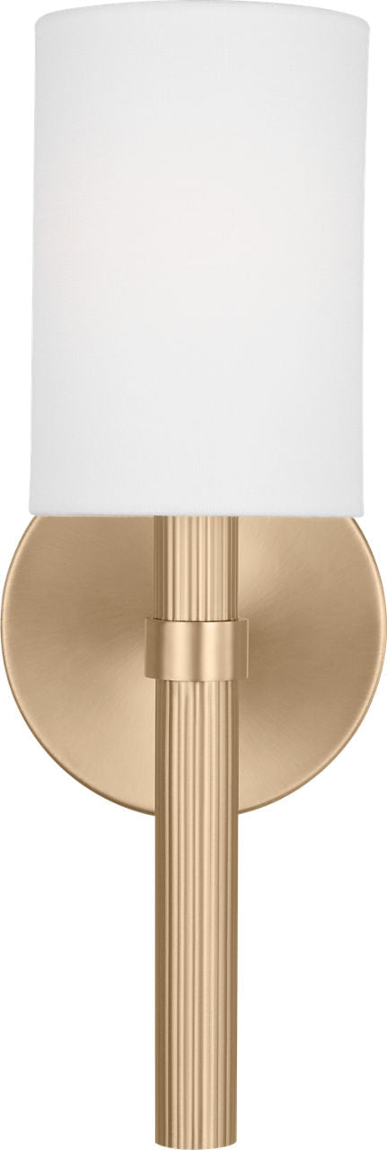 Manor Small Sconce Satin Brass