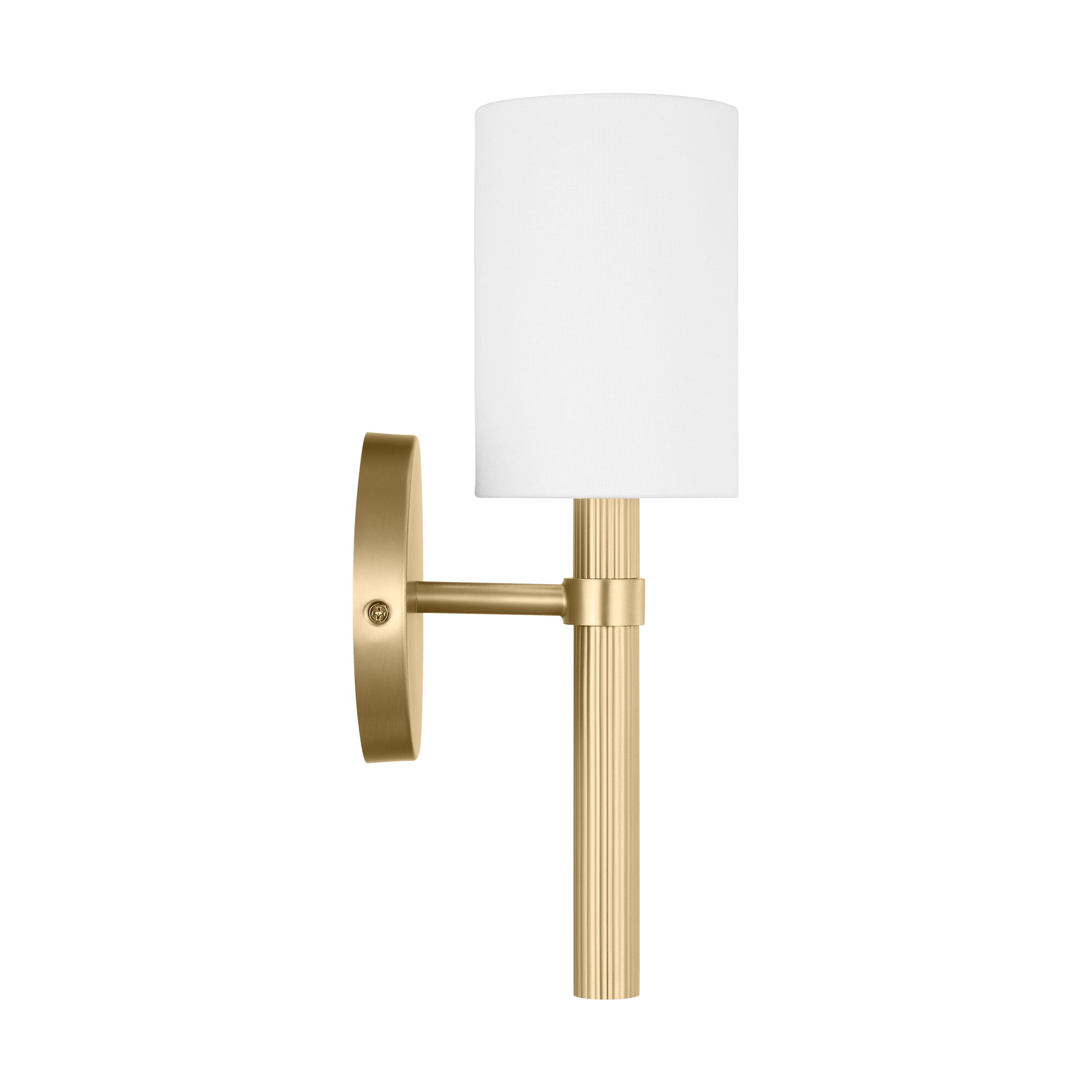 Manor Small Sconce Satin Brass