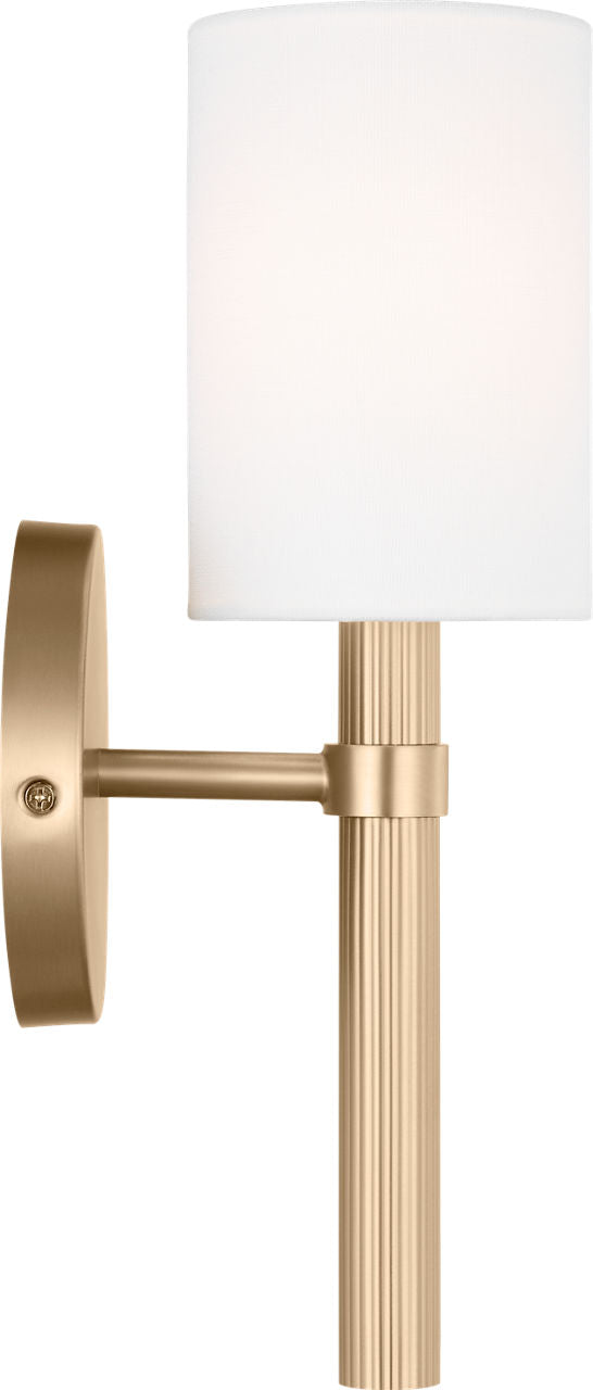 Manor Small Sconce Satin Brass