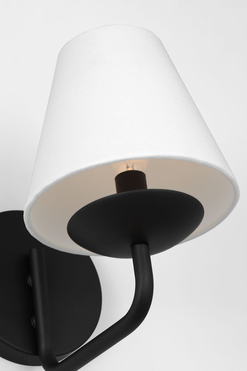 Albion Small Sconce Midnight Black