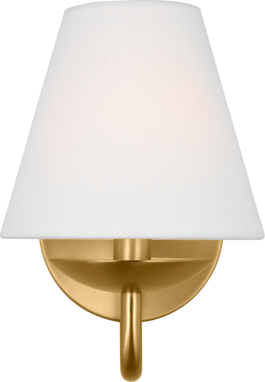 Albion Small Sconce Satin Brass