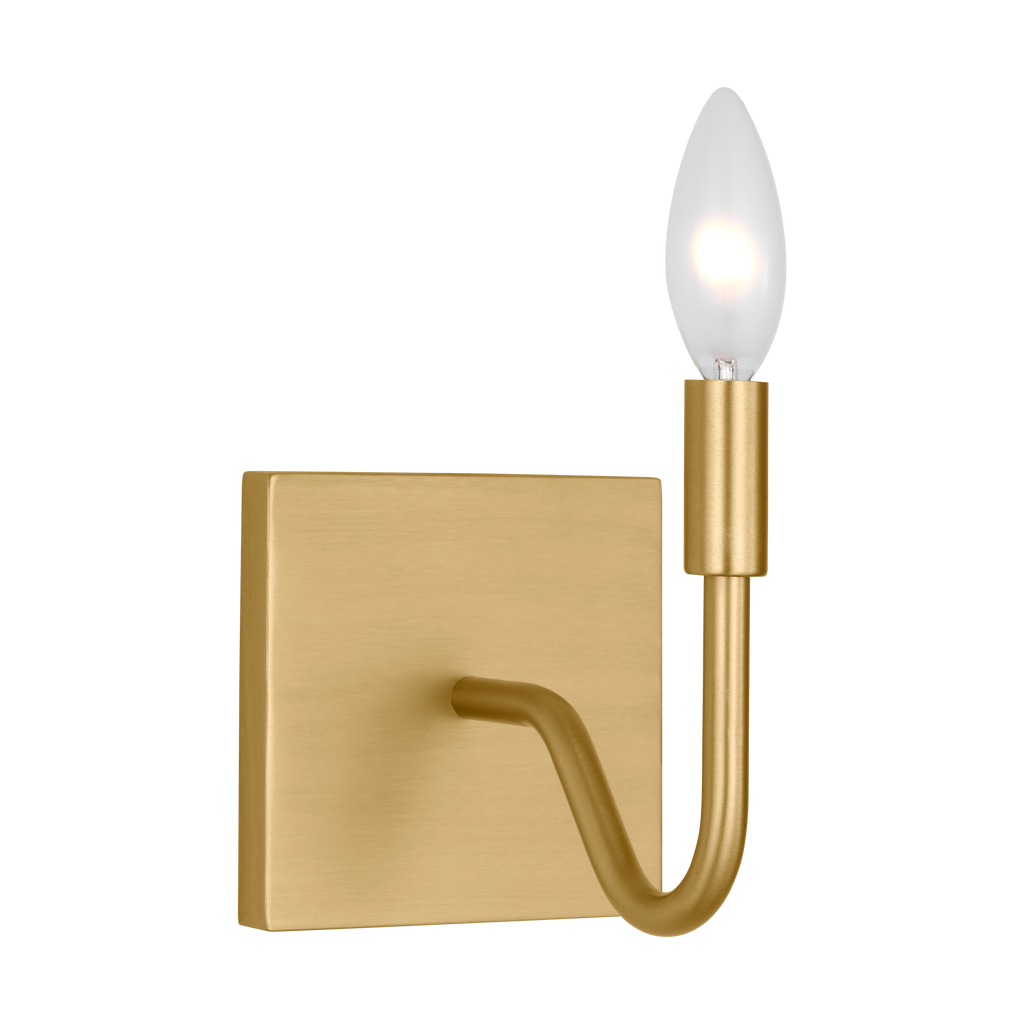 Eldon Small Sconce Satin Brass