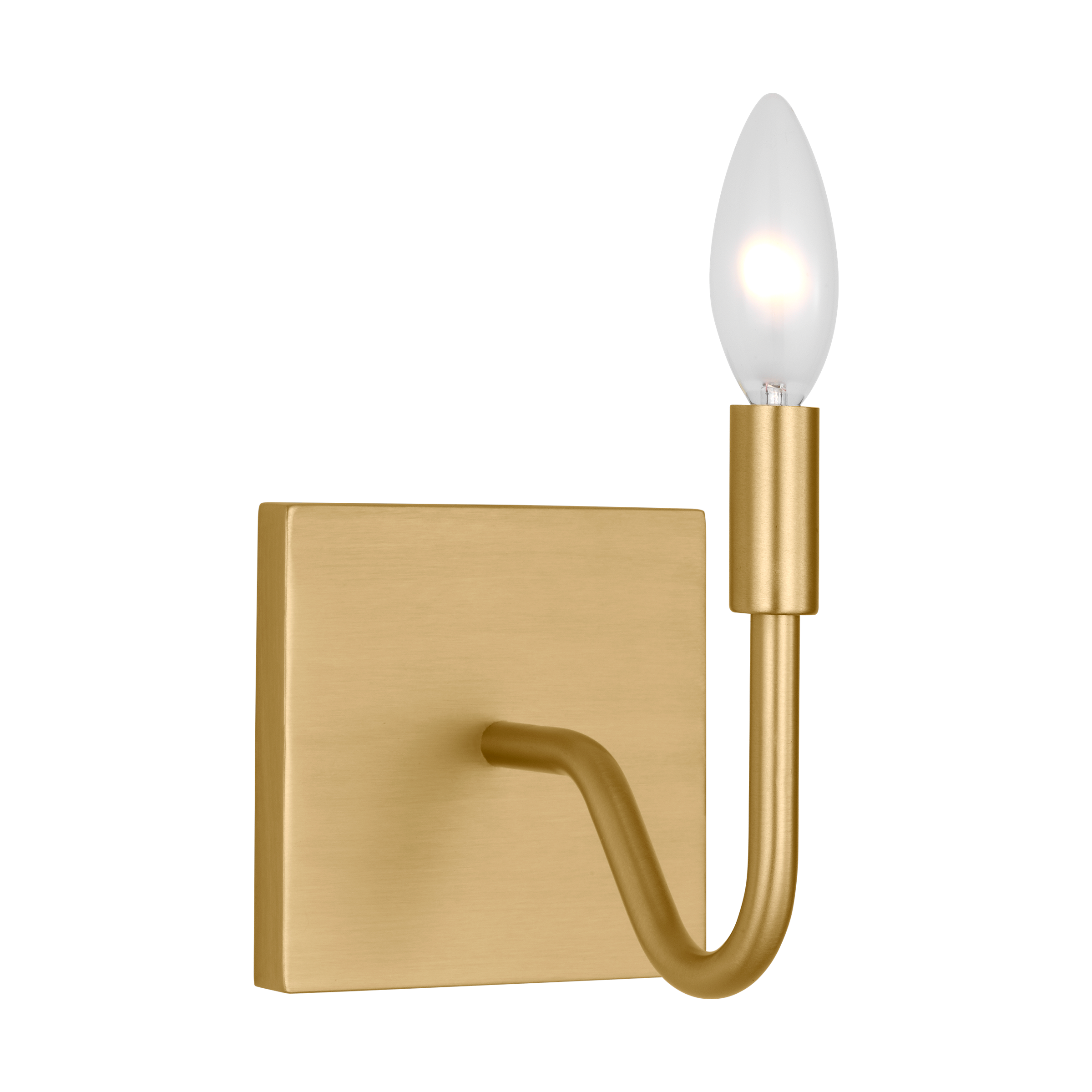 Eldon Small Sconce Satin Brass