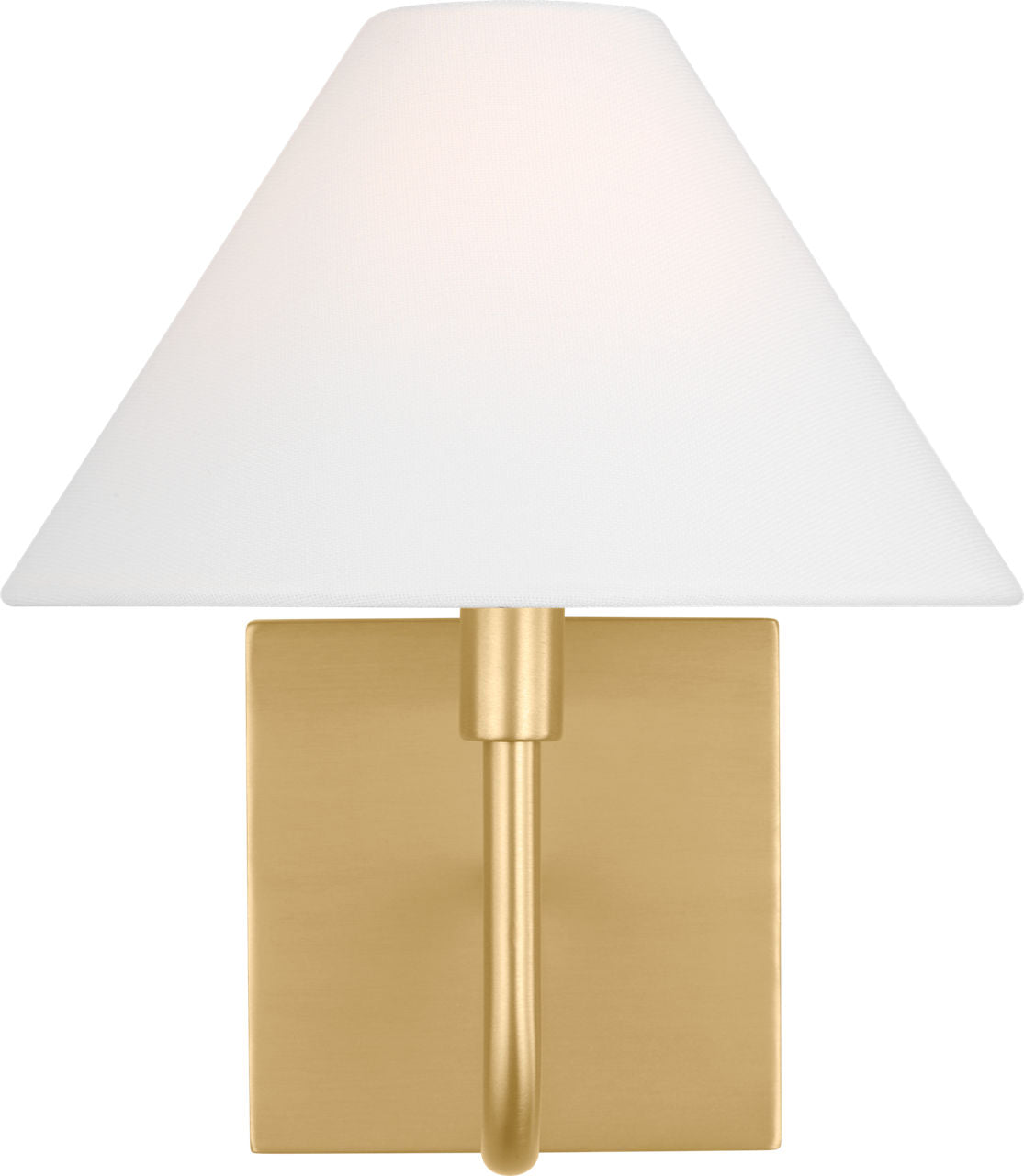 Eldon Small Sconce Satin Brass