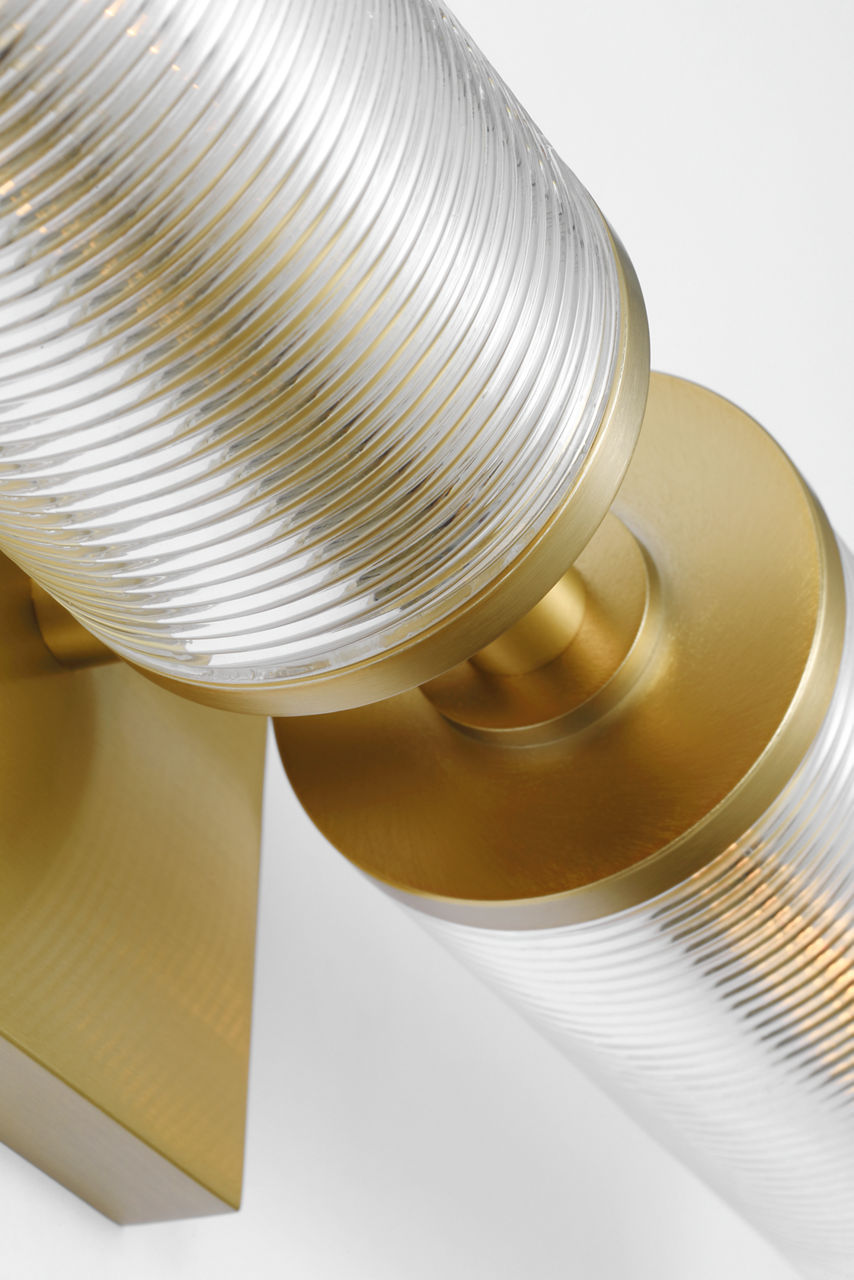 Sarita Medium Sconce Satin Brass