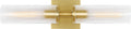 Sarita Medium Sconce Satin Brass