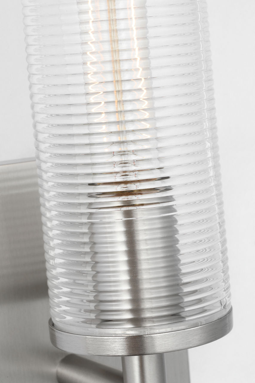 Sarita Small Sconce Brushed Nickel