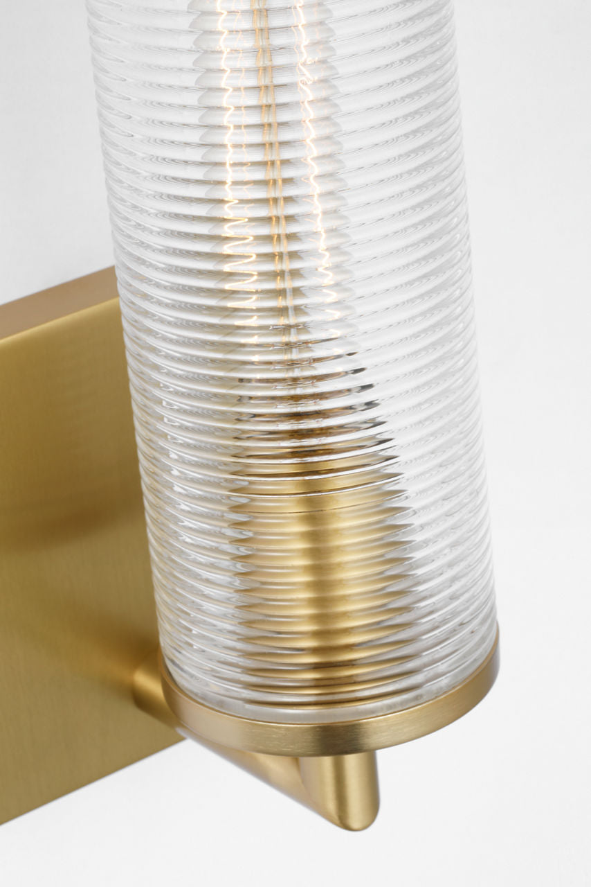 Sarita Small Sconce Satin Brass
